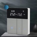 WiFi Smart Thermostat with LCD Display Smart Heating Radiator Thermostat APP & Voice Control Indoor Constant Temperature Controller Digital Programmable Thermostat Anti Freezing - Image 10