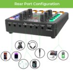UltraProlink Portable Bluetooth Karaoke Mixer | with Recording | 12 sound effects | Sound Card for Singing, Podcast,Live Stream,Broadcast | Dual Mic Input | Condenser Mic | Sing Along Pro UM1002PRO - Image 4