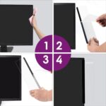 Office Desk Accessories 2pcs Computer Monitor Memo Board Message Board Supplies for Women Men Sticky Note Holder Home Desktop Decor (Monitor Memo Board + Index Sticker) - Image 5