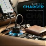 OLVME 53W Car Charger | Dual Port USB-C PD 35W and USB-A QC 18W | Fast Charging Adapter for Cars | Compact Travel Charger for Smartphones and Devices - Image 3
