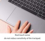 Saco Trackpad Protector Compatible with HP Victus 15.6 Inch FA & FB Series | Transparent Matte Finish Laptop Touchpad Protector | Anti-Scratch Skin for HP Victus 15 Gaming Laptop - Image 4