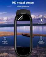 CUBES™ Screen Guard for Amazfit Band 7 Fitness and health Tracker 1.47 Inch | Crack Proof | Highly Touch Responsible | Ultra Thin High Grade 9H TPU Film (Not a Glass) Pack of 2 - Image 4