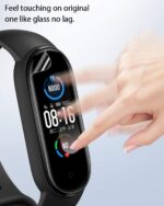 CUBES™ Screen Guard for Amazfit Band 7 Fitness and health Tracker 1.47 Inch | Crack Proof | Highly Touch Responsible | Ultra Thin High Grade 9H TPU Film (Not a Glass) Pack of 2 - Image 5