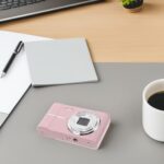 Mini Digital Camera for Beginners, Compact Lightweight Point Shoot Vlogging Camera with 16x Zoom, HD Video, Travel and Party Use, Rose Pink - Image 6