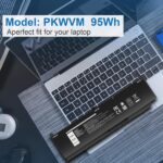 PKWVM Laptop Battery for Dell Precision 7550 7560 7750 7760 Mobile Workstation P44E P93F P44E001 P44E002 P93F001 P93F002 C903V CR72X 17C06 0CR72X 0447VR 068N03 453-BBCQ 11.4V 95Wh - Image 6