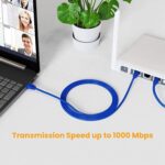 PremiumAV 1.5 Meter Ethernet Router Patch Cable Blue – Cat6 Network LAN Cord for Modems, Switches, PCs, Gaming, High-Speed Gigabit Data Transfer, Durable Flexible Design - Image 5