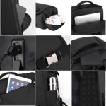 Smart Travel Backpack for Men & Women | 50cm Large Capacity Laptop Backpack | Anti-Theft, USB & Type-C Charging | Shoe Compartment & Wet Dry Separation | Business Travel Backpack - Image 6