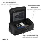 Smart Travel Backpack for Men & Women | 50cm Large Capacity Laptop Backpack | Anti-Theft, USB & Type-C Charging | Shoe Compartment & Wet Dry Separation | Business Travel Backpack - Image 8