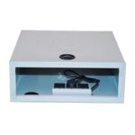 Drumstone (Exclusively 𝟭𝟱 𝗬𝗲𝗮𝗿𝘀 Warranty) Wall Mount DVR Rack 2U - Rustproof, Secure Storage with Key Lock, Power Sockets, Heat Exhaustion Provision, and Easy Mounting for CCTV DVR - Image 5