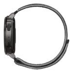 ACM Watch Strap Nylon Soft Loop 22mm Compatible with Ambrane Wise Glaze Smartwatch Sports Band Black - Image 4