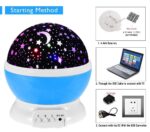 Plastic Cosmos Star Projector Lamp, Multicolour, Pack of 1 - Image 3