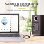 FEDUS 3.5mm Jack Stereo Audio to 2 RCA Cable - AV Video TV-Out Speaker Amplifier Connect TRS 3-Pole Plug to Dual RCA - 1.5M - Image 4