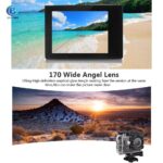 BNY-44 Full Hd 1080Paction Camera with 170° Ultra Wide-Angle Lens & Full Accessories Waterproof Digital Cam with 1 Year Warranty - Image 4