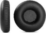 80mm Headphone Cushion Compatible with Rockerz 450, 450 Pro, Sony WHXB700/WH XB700 Extra Bass Bluetooth Headphones, Ear Pads with Soft Protein Leather, High-Density Memory Foam - Black - Image 5