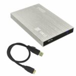 2.5'' HDD 500GB Ultra Slim Portable External Hard Drive USB3.0 Storage for Xbox One Console, PC, Laptop, MacBook (Silver) - Image 2