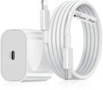 20W Fast Charger Adapter with USB C to Lightning Cable (MFi-Certified, 6 Months Warranty*) Compatible with iPhone 14/14Plus/14Pro/14Pro max,iPhone 13/13 Pro/13 Pro max/12/11/XR Series - Image 2