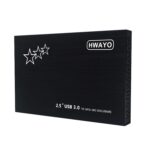 250GB External Hard Drive Portable 2.5'' Ultra Slim HDD Storage USB 3.0 for PC, Laptop, Mac, Chromebook, Xbox One (Black) - Image 2