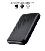 250GB Ultra Slim Portable External Hard Drive USB 3.1 Type C HDD Storage for PC, Mac, Laptop, PS4, Xbox one - Image 2