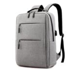 25L Unisex Water Resistant Travel Laptop Bag with USB Charging Port/Office Bag/School Bag/College Bag/Business Bag Fits Up to 16 Inch Laptop (GREY) - Image 2