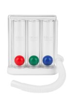 3 Ball Spirometer Lung Exerciser Respiratory Breathing Exercise Device for Lung Capacity & Recovery Washable, Hygienic, Detachable Respirometer for Deep Breathing Training – Pack of 1 - Image 2