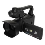 4K Video Camera Camcorder, 4500mAh 64MP Ultra HD Vlogging 18X Digital Camera for with Microphone, 4.0 in Display Anti Shake Video Recorder - Image 2