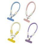 4PCS Phone Lanyard,Set with 4PCS Phone Strap Crossbody, Adjustable Wrist and Neck Strap, Universal Lanyard for Mobile Chain for Most Smartphones, Secure and Hands-Free Mobile Accessory - Image 2