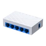 5 Port Gigabit Ethernet Switch Unmanaged - Desktop Network Switch with Plug & Play, Fanless Design for Home Office, Gaming, Streaming - Ethernet Splitter, Internet Hub, Computer Networking - Image 2