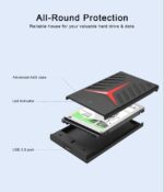 500GB Portable External Hard Drive, Y-Design, USB 3.0, 2.5 Inch HDD, Fast Data Transfer. (K) - Image 2