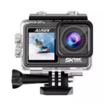5K Action Camera with Dual Touch Screens | 48MP | Underwater Waterproof 30M | WiFi | EIS Stabilization | 170° Wide-Angle Lens | Remote Control | 256GB SD Card Support | for Vlog & Travel - Image 2