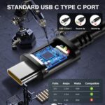 65W 45W USB C Len-OVO ThinkPad Laptop Charger for T14 T15 T16 gen 1 gen 2 X1 Yoga L13 7i C740 Computer AC Power Adapter for ThinkPad T480 T490 P52s Chromebook 2nd Gen (65W Type-c Powe) - Image 2