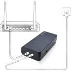 7SEVEN® 12V Mini UPS for Router, Inverter with 3A Output, 4-5 Hours Backup, Supports Any Brand Modem with 12V Input, Ideal Router UPS for Home, Office, Shop, Essential WiFi UPS Solution - Image 2