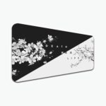 AB Gaming Mouse Pad | Waterproof, Anti Silp, Gaming Desk Keyboard Mouse Pad for Office and Home | Stitched Edges, Non-Slip Rubber Base Mouse Mat (585 mm x 280 mm) (Death Life) - Image 2