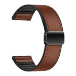 ACM Watch Strap Leather Magnetic Silicone 22mm compatible with Noise Colorfit Pro 6 Max Smartwatch Belt Luxury Band - Image 2