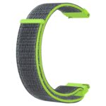 ACM Watch Strap Nylon Soft Loop 22mm compatible with Boat Flash Edition Smartwatch Sports Band Neon Green - Image 2