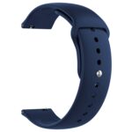 ACM Watch Strap Silicone Belt 22mm compatible with Fossil Gen 5 Garrett Hr Smartwatch Sports Band Dark Blue - Image 2