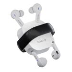 ACwO Dwots Fire India's First in Ear + Half-in-Earbuds in One Case, 3+3 EQ Modes, Wireless Charging Enabled, AI-ENC with Quad Mic - Moon White - Image 2