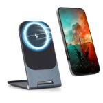 AGARO Elegant Wireless Charger, 15W, Qi-Certified, Charging Stand for iPhone 15/15 Plus/15 Pro/15 Pro Max, 14/14 Plus/14 Pro/14 Pro Max & 13/12/11 Series - Image 2