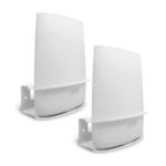 ALLICAVER Compatible Wall Mount Orbi WiFi, Sturdy Metal Made Mount Bracket Compatible with Orbi Router RBR20, RBS20, RBK20, RBK23 Tri Band Home WiFi Router- (2 Pack) - Image 2