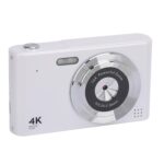 ASHATA 48MP 4K Digital Camera, Retro CCD Camera Digital SLR Camera for Photography, 16x Zoom, 2.4 Screen, Built in Flash, Autofocus, Vlogging Video Cameras for Travel (White) - Image 2