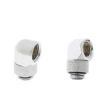 ATORSE 2X G1/4'' 360 Rotary Multi-Link Adapter Fitting for Water Cooling System - Image 2