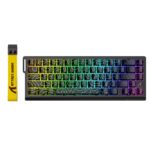 ATTACK SHARK X68 HE Rapid Trigger RGB 60% Wired Adjustable Actuation Mechanical Gaming Keyboard, Magnetic Hall Effect Switch, 8KHz Search Rate, Top Mount(Black Outline) - Image 2