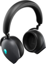 Alienware TRI-Mode Wired/Wireless Gaming Headset with Dolby Atmos|Bluetooth / 2.4 GHz Radio Frequency|Wired-3.5 mm Jack|AlienFX 16.8 Million RGB Colors|Touch Control|AW920H - Dark Side of The Moon - Image 2