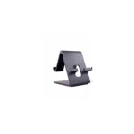 All in one Mobile Stand for Table, Dual Sided Mobile Holder Desktop Universal Metal Phone Stand for All Smartphones (Black) – Pack of 1 - Image 2