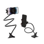 Amazon Basics Tabletop Stand for Mobile, Tablet and E-Reader, Clip Mount, Multi-Angle, Foldable, Lazy Bracket, Universal Compatibility - Image 2