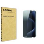 Amazon Brand - Solimo Privacy Tempered Glass Screen Protector for iPhone 15 Pro (6.1 inches) | Edge to Edge Coverage | Easy Installation Kit | Anti-Spy - Image 2
