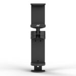 Ant Clip-On Mobile Phone Holder Stand for Table/Desk/Bed/Travel, 360° Rotating Adjustable Clamp Mount, Pocket Size Lightweight Foldable Stand, Compatible with 4–6.9 Inch Smartphones (Black) - Image 2
