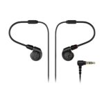 Audio-Technica Ath-E40 Professional Wired in Ear Earphones Without Mic Black - Image 2