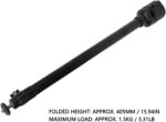 BKN Extension Arm Rod Tripod Stand with 360 Ball Head Arm for Tripod, Phone, Camera, Action Camera, LED Lights, Tabletop Shooting Horizontal Arm Rod Overhead Mount with 1/4 Screw (60cm Extended) - Image 2