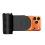 BROLAVIYA Magnetic Phone Camera DSLR Style Shutter Grip for Magsafe iPhone & Android, Wireless Shutter Button, Black - Image 2