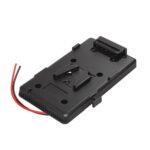 Battery Back Pack Plate Adapter forV-Shoe V-Mount V-Lock Battery External for DSLR Camcorder Video Light - Image 2